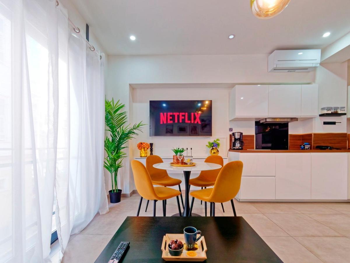 Appartement Chic & Cosy In Hyper Center, Parking Free & Air Conditioned & Wifi